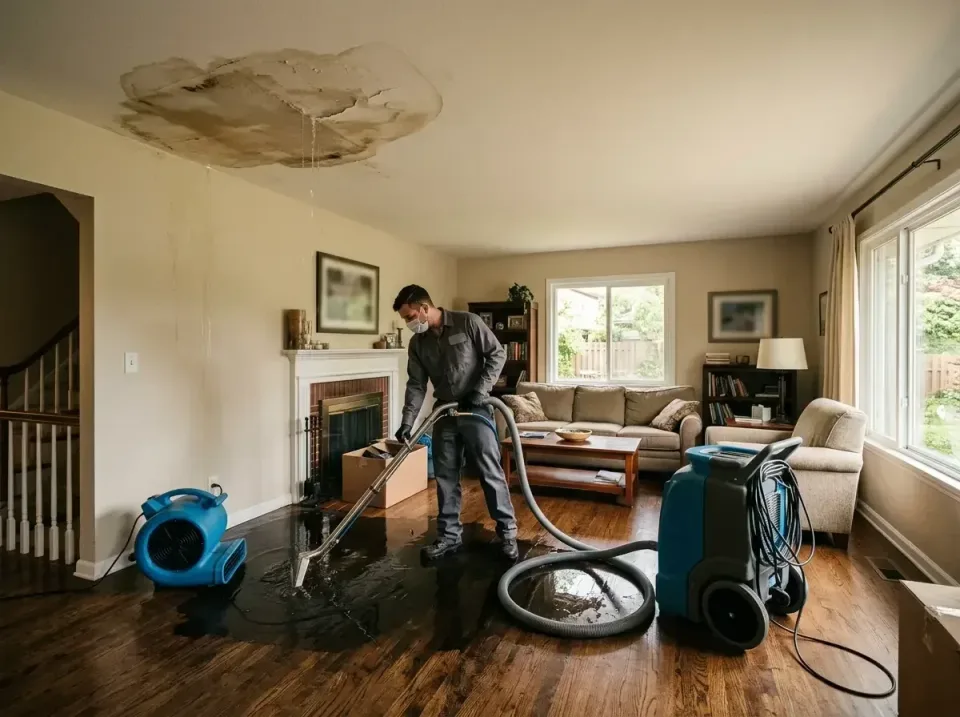 attic-pipe-burst-ceiling-drip-008 — frequently asked questions, Water Damage Restoration & Carpet Care in Millersville, PA